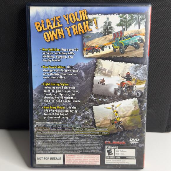 ATV Offroad Fury 4 (Sony PlayStation 2, 2006) Greatest Hits | Complete CIB - Picture 2 of 7